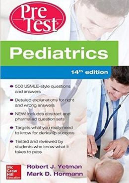 PreTest Pediatrics, 14e**