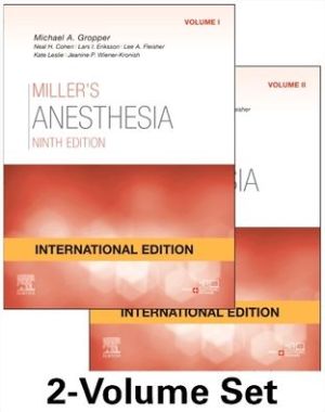 Miller's Anesthesia, 2-Volume Set (IE), 9e**