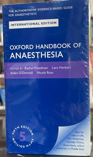 Oxford Handbook of Anaesthesia (IE), 5e