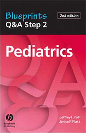 Blueprints Q&A Step 2 Pediatrics, 2e** | Book Bay KSA