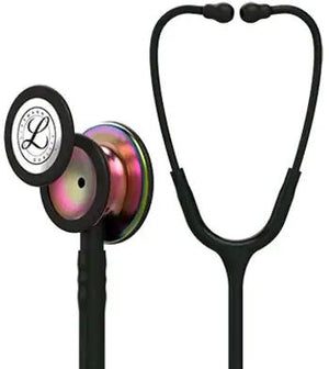 3M Littmann Classic III Stethoscope, Rainbow Black, 5870
