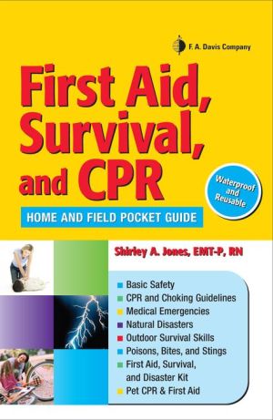 First Aid, Survival, and CPR: Home and Field Pocket Guide (Davis' Notes) | Book Bay KSA