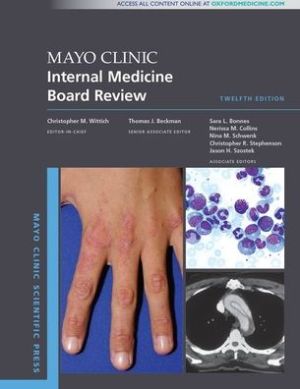 Mayo Clinic Internal Medicine Board Review, 12e