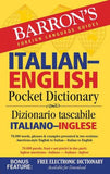 Barron's Italian-English Pocket Dictionary: 70,000 Words, Phrases & Examples Presented in Two Sections: American Style English to Italian -- Italian to English (Barron's Pocket Bilingual Dictionaries), 2e**