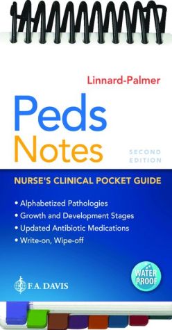 Peds Notes: Nurse's Clinical Pocket Guide (Davis' Notes), 2e | Book Bay KSA