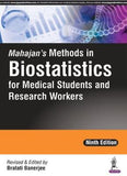 Mahajan's Methods in Biostatistics for Medical Students and Research Workers 9/e