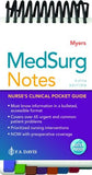 MedSurg Notes : Nurse's Clinical Pocket Guide (Davis' Notes), 5e**