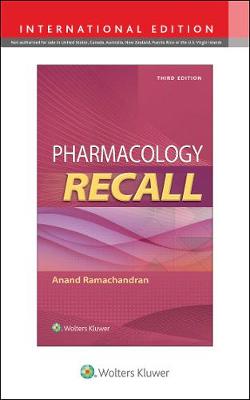 Pharmacology Recall (IE), 3e