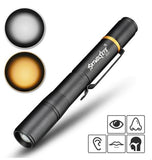 Medical Tools-Dual Pen Light (White-Yellow )LED-Malaysia-Black