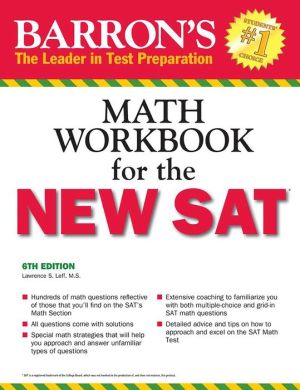 Barron's Math Workbook for the NEW SAT, 6e**