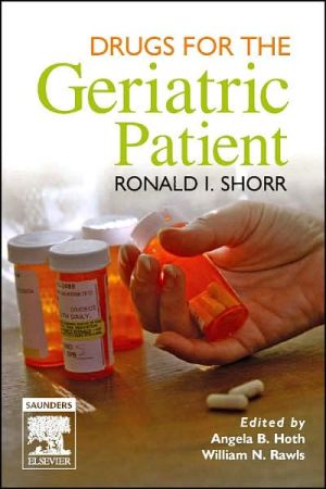 Drugs for the Geriatric Patient, Text with BONUS PocketConsult Handheld Software **