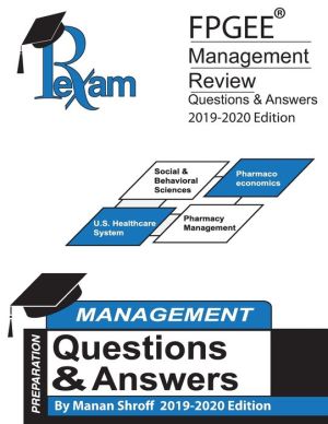 RxExam FPGEE® Management Review Book Questions & Answers 2019-2020 Edition | Book Bay KSA