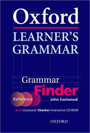 Oxford Learner's Grammar:: Grammar Finder : With Grammar Checker Interactive CD-ROM**