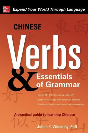 Chinese Verbs & Essentials of Grammar