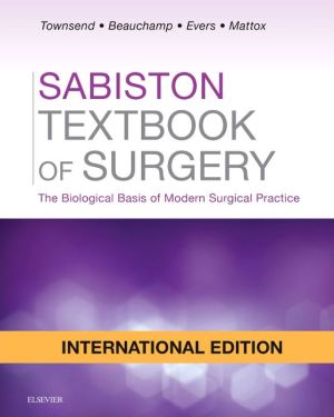 Sabiston Textbook of Surgery, The Biological Basis of Modern Surgical Practice, (IE), 20e**