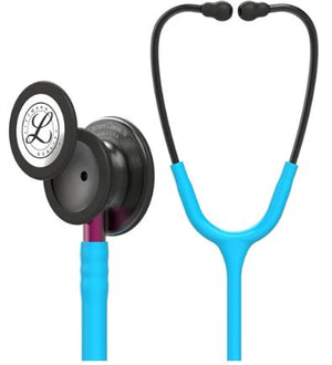3M Littmann Classic III Monitoring Stethoscope: Smoke Turquoise Pink 5872