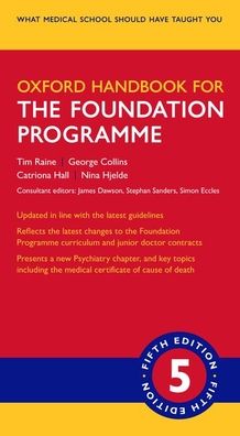Oxford Handbook for the Foundation Programme, 5e
